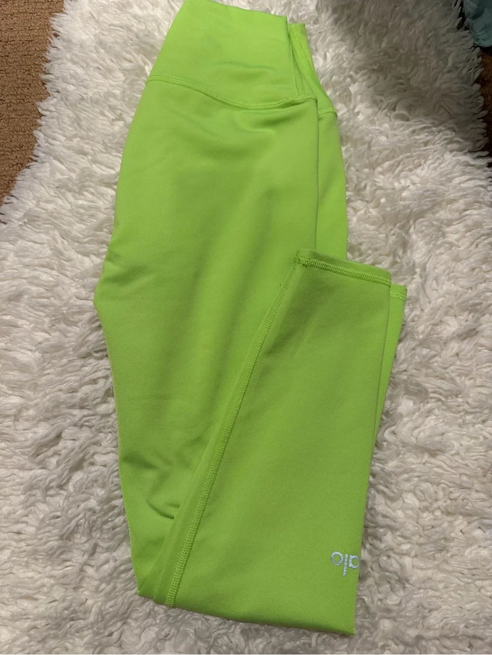 ALO Yoga vibrant neon